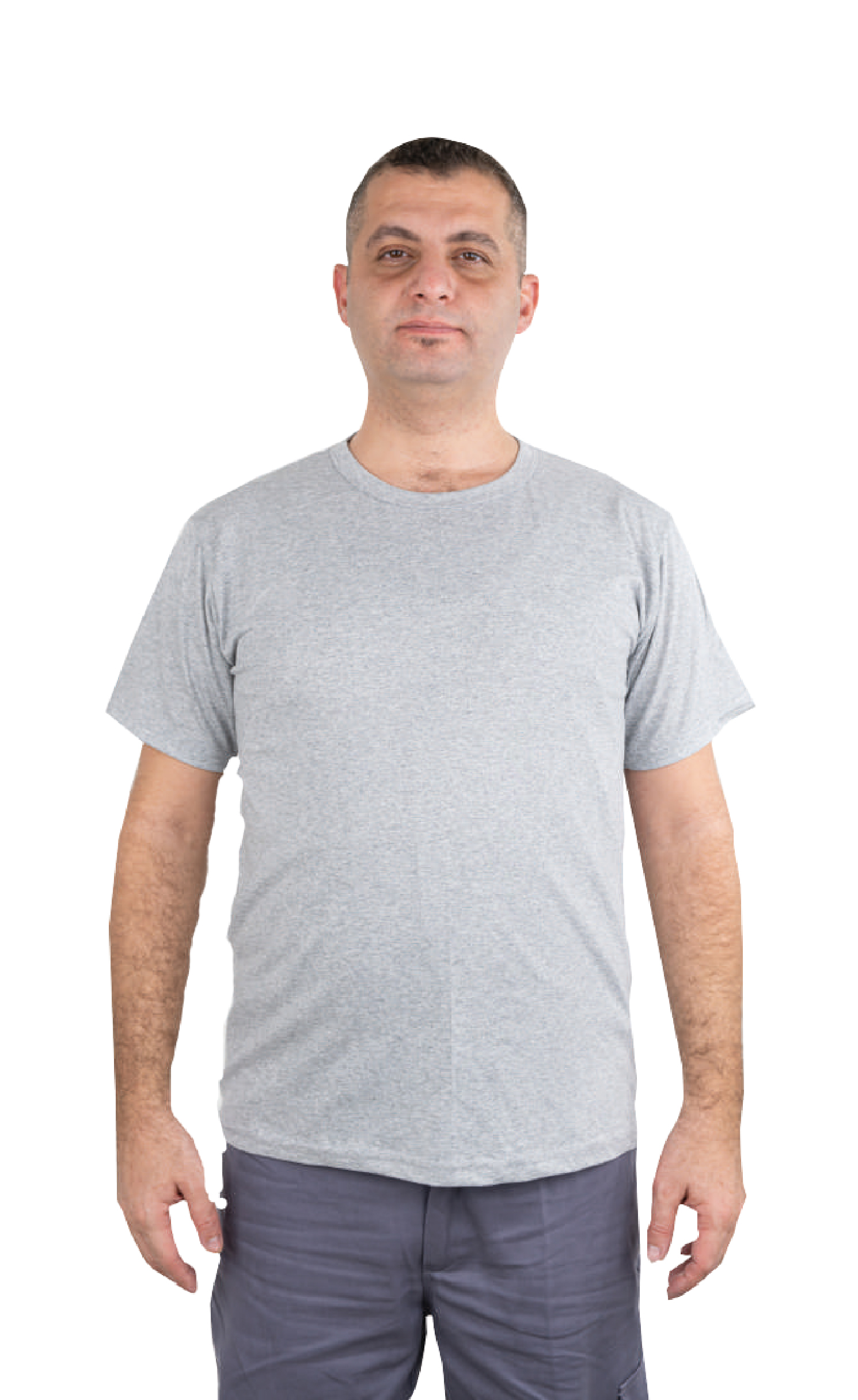 GRİ PENYE T-SHİRT