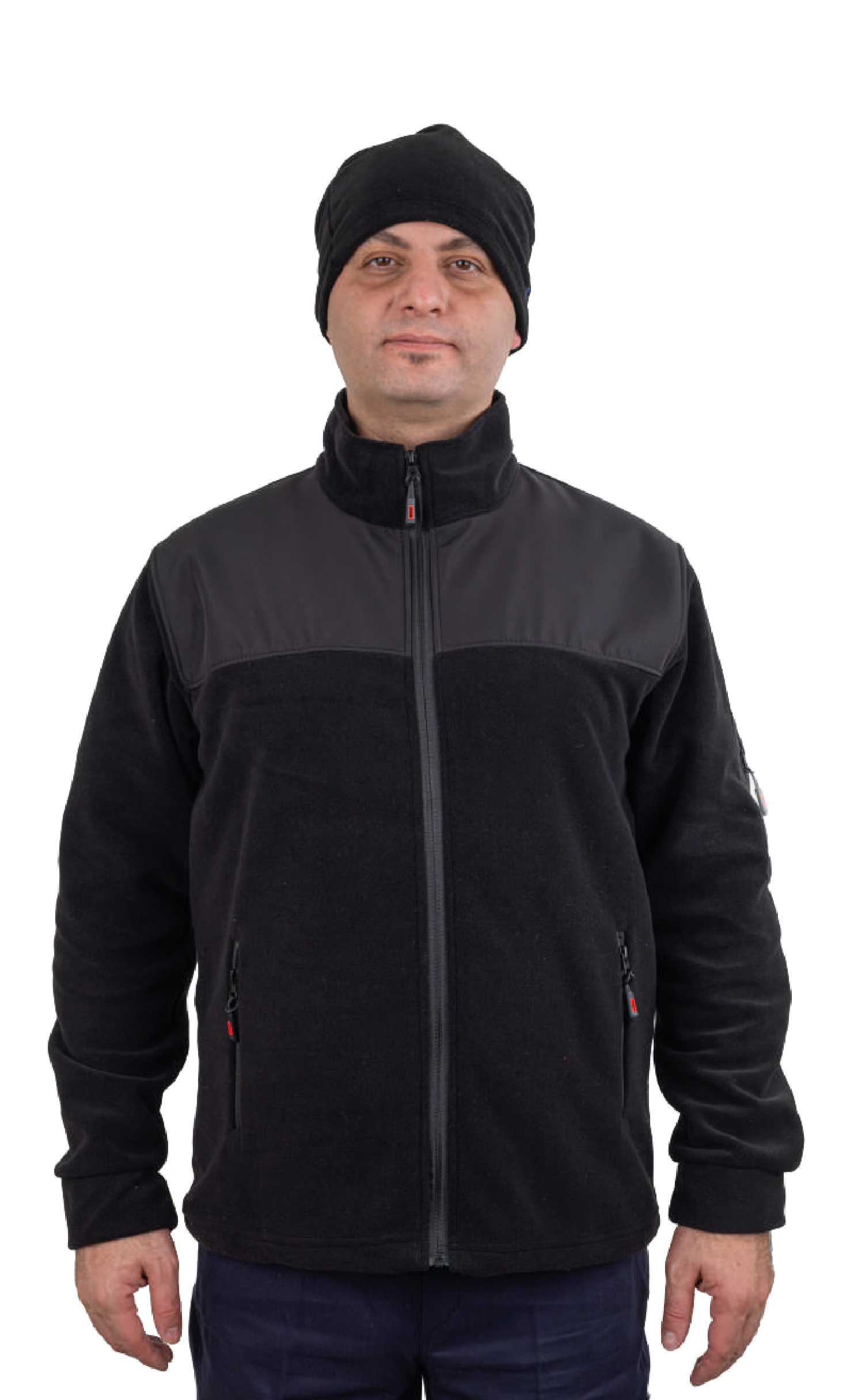 SİYAH SOFTSHELL POLAR